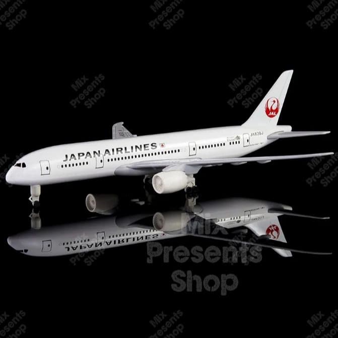 Модель самолёта "Japan airlines" Boeing-787 "Dreamliner" 20см (металл)