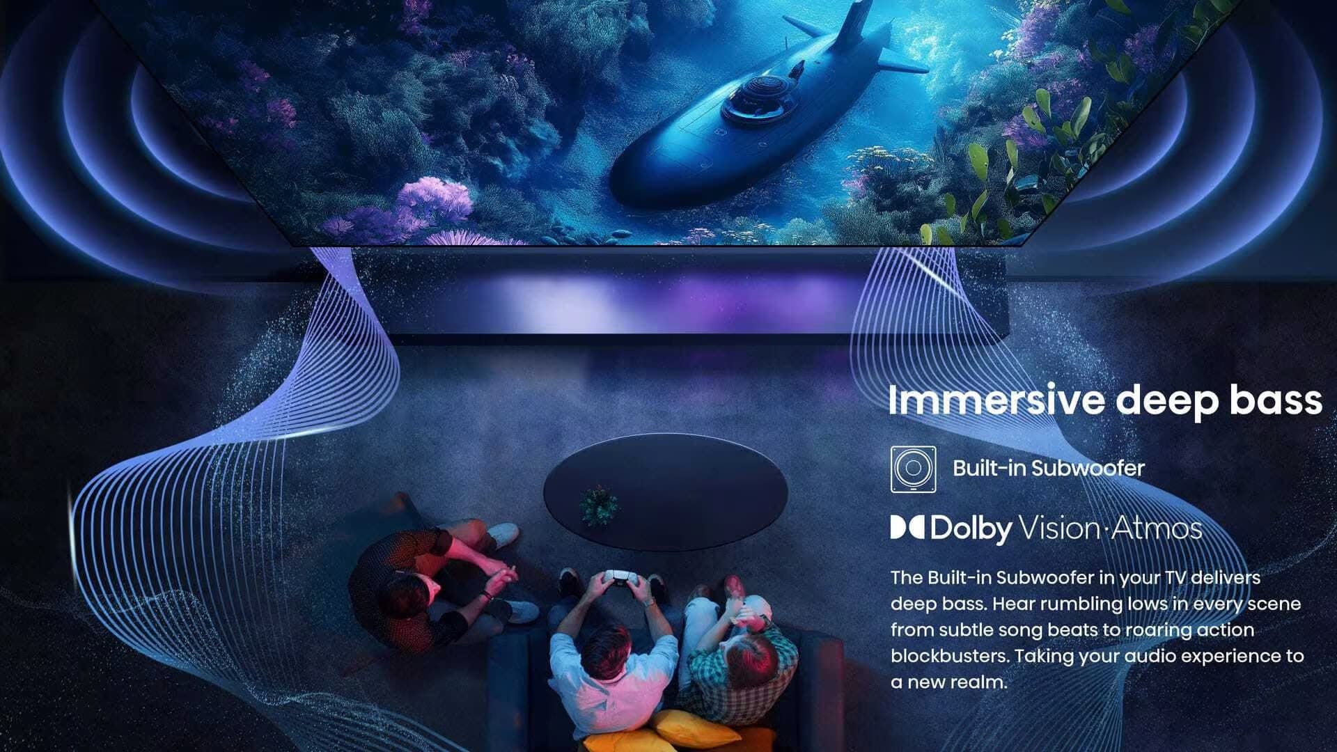 Телевизор Hisense 100Q7Q (100 диагональ) Smart 4K