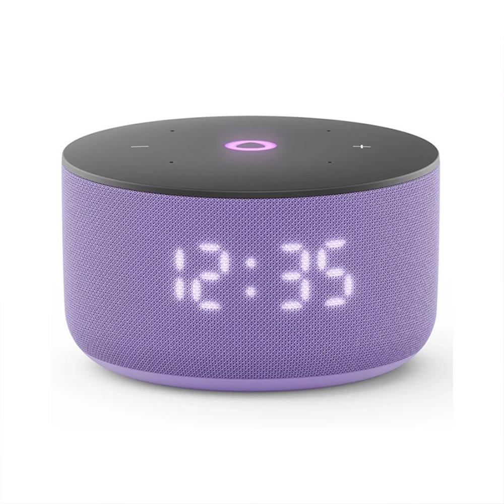 Akylly kolonka Yandex stansiýa mini 3 Alisa bilen YandexGPT-de, liliýa-melewşe reňkli