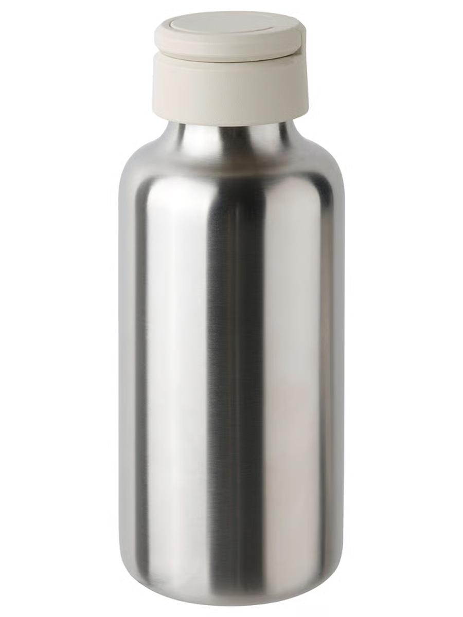 Suw çüýşesi IKEA ENKELSPÅRIG poslamaýan polat/ goýy ak, 0.5 l