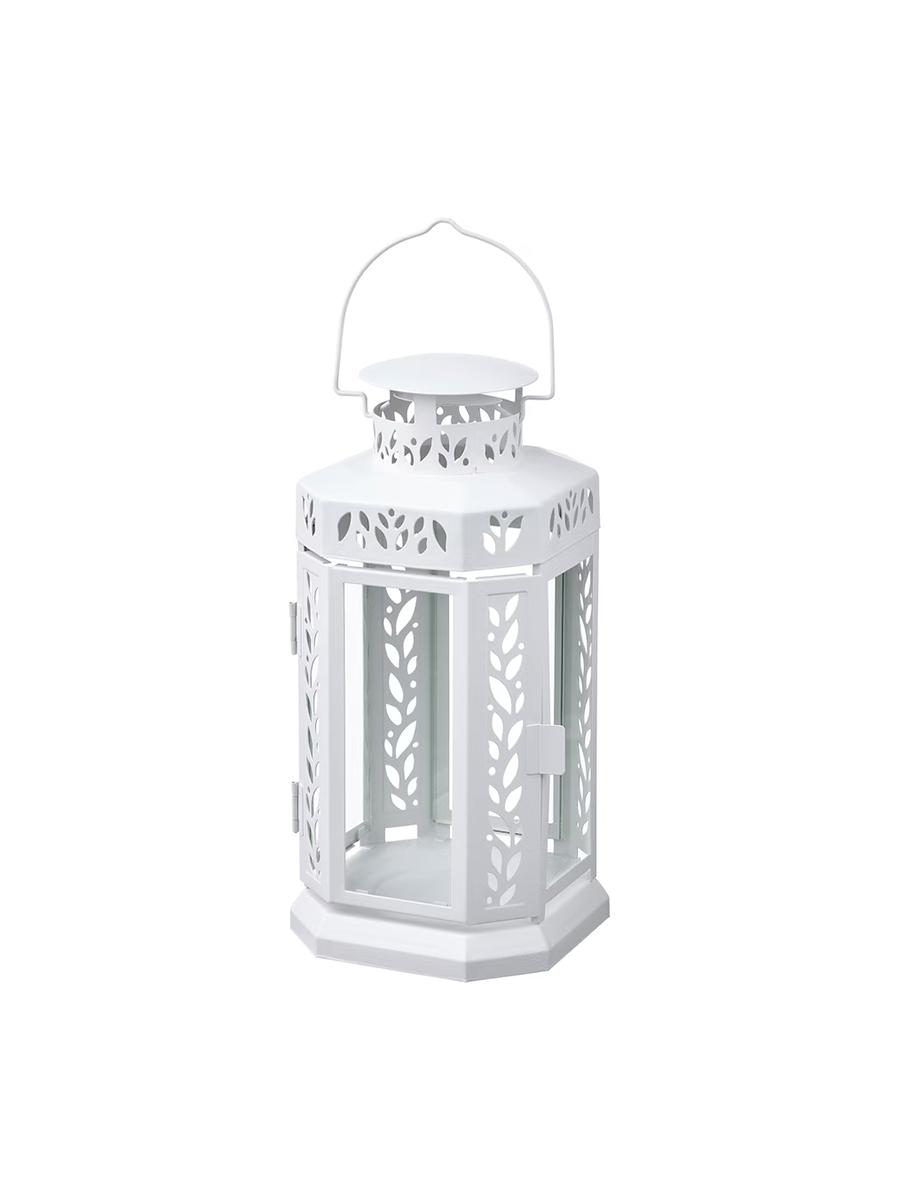 Çyra IKEA ENRUM içeri we daşary üçin, ak 28 sm