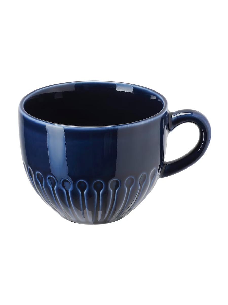 Bulgur IKEA STRIMMIG farfor gök, 360 ml