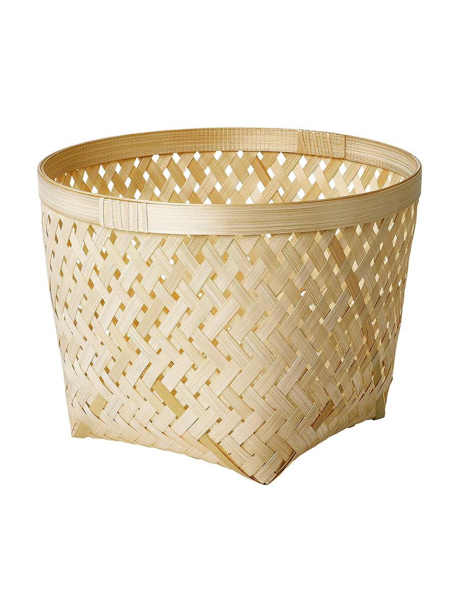 Elde ýasalan sebet IKEA SALUDINGbambuk, 30 sm
