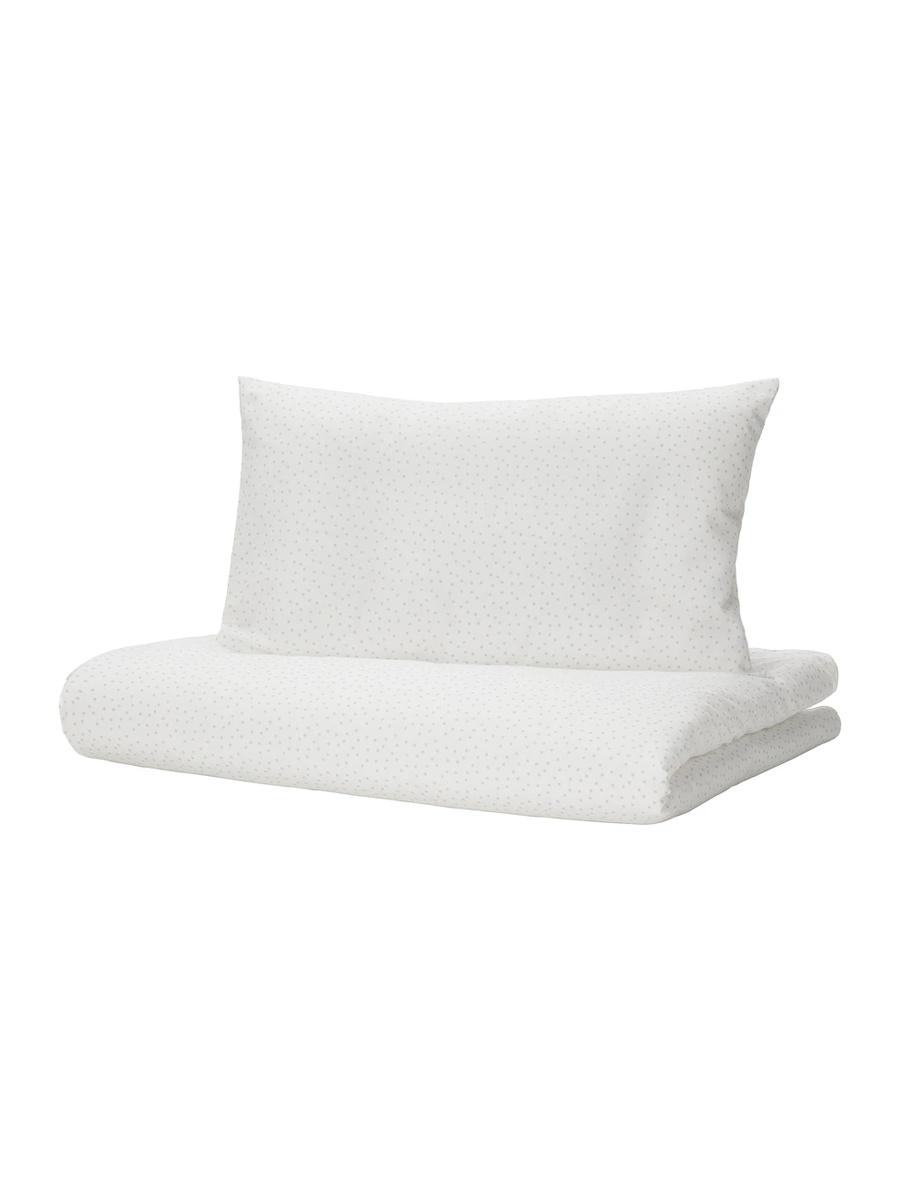 Çagalar üçin düşek daşy we 1 ýassyk daş IKEA LEN 110x125 / 35x55 sm