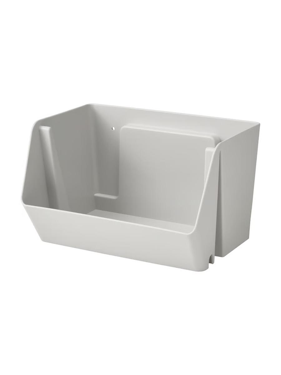 Organaýzer IKEA FODERTRÅG stol üsti we diwarda asylýan açyk çal, 25x18x15 sm