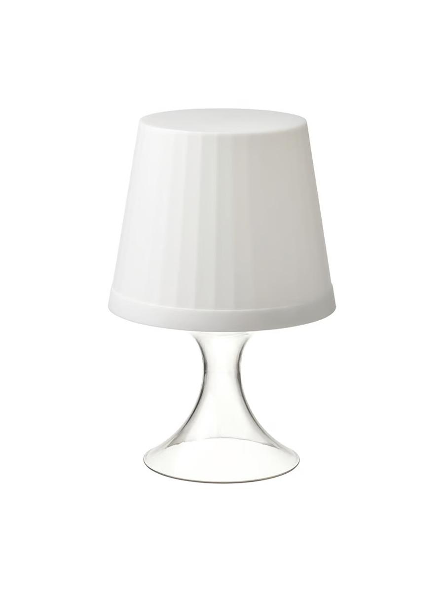 LED batareýada göçme çyra IKEA LAMPAN reňkli/ ak, 24 sm daşary üçin