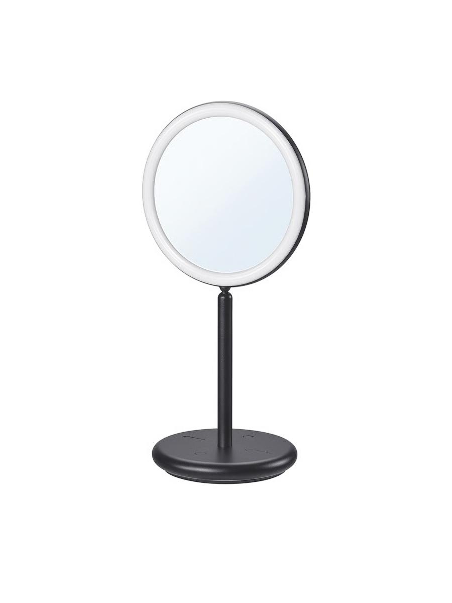 Stol aýnasy IKEA EKFÄNN Integrirlenen yşyklandyryşly, sazlanyp bilinýän / gara reňkli