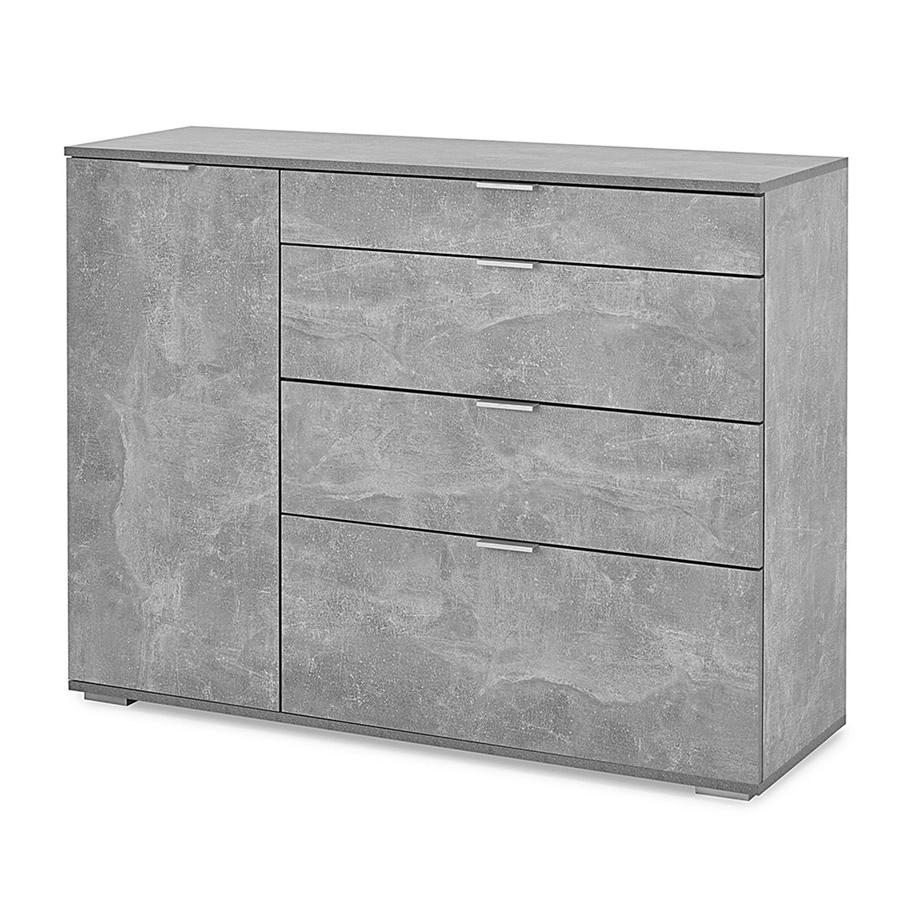 Poppins Komody 4 çekmeli