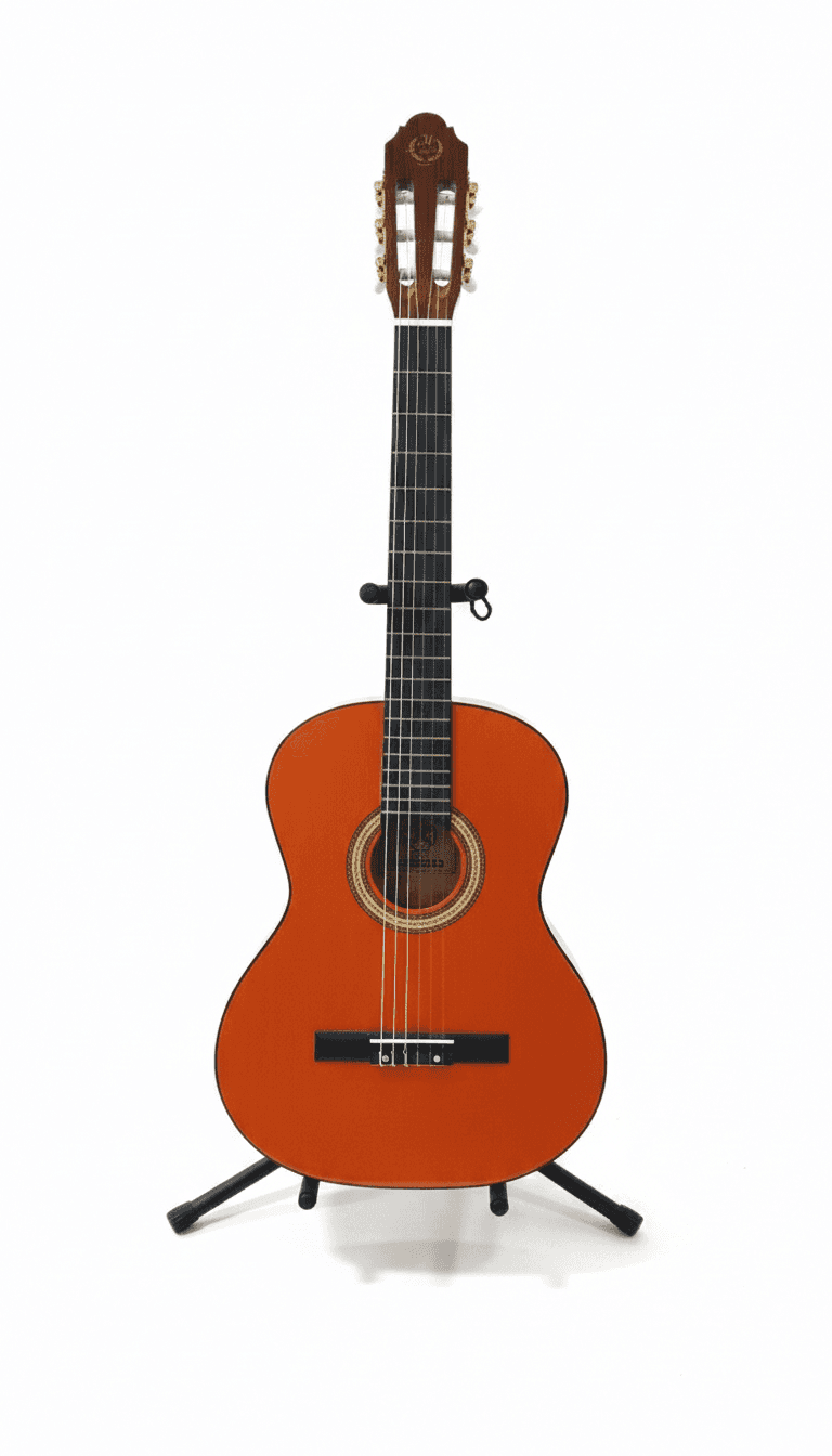 Классическая гитара MBAT, оранжевый, S/N:3910