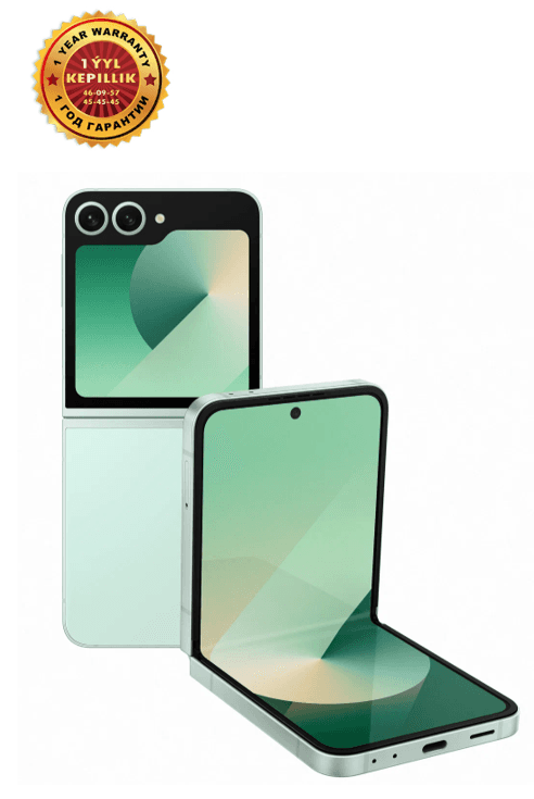 Smartfon Samsung Galaxy Z Flip 6 12/256 GB, ýaşyl