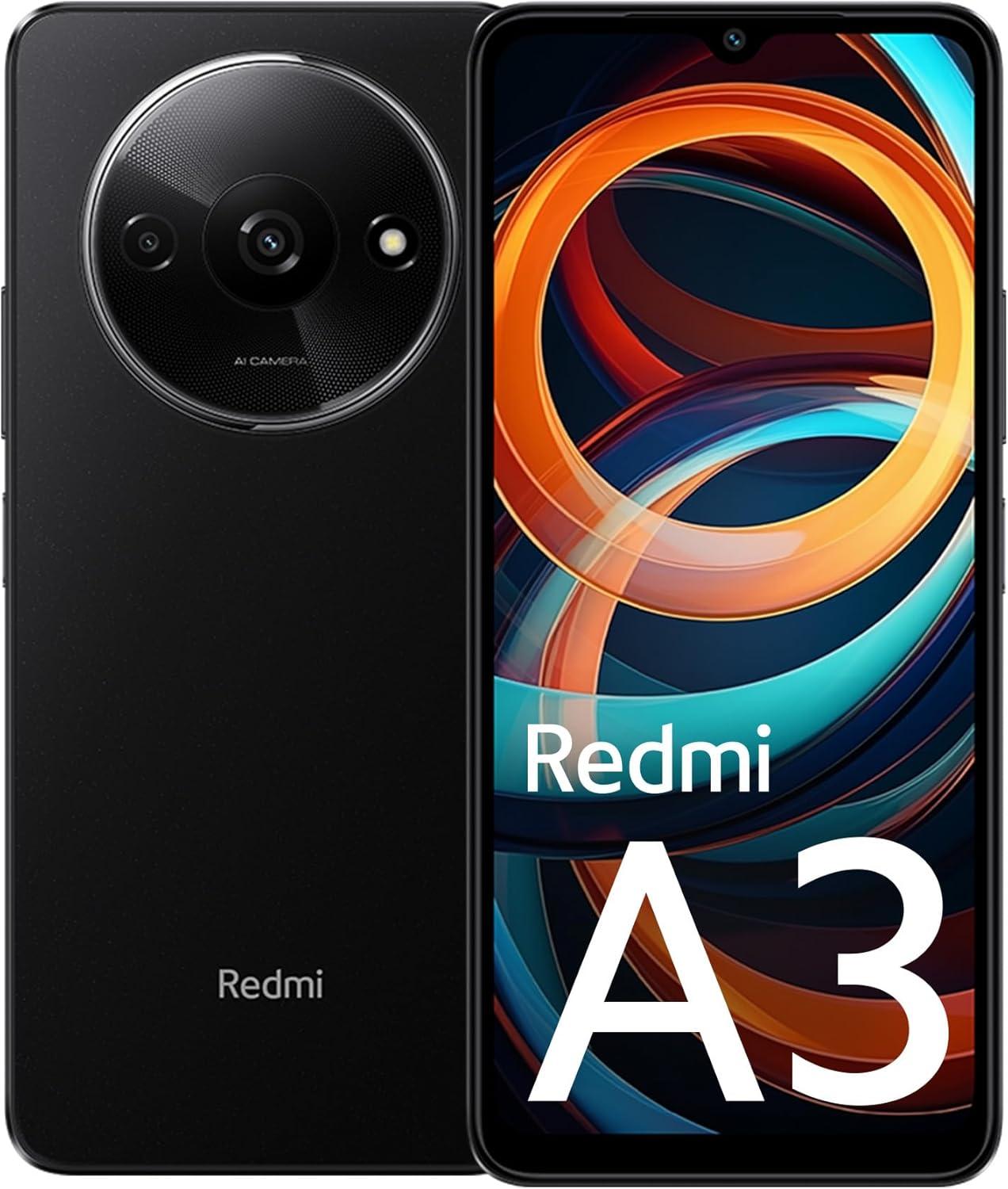 Смартфон Xiaomi Redmi A3 4/128 ГБ, чёрный