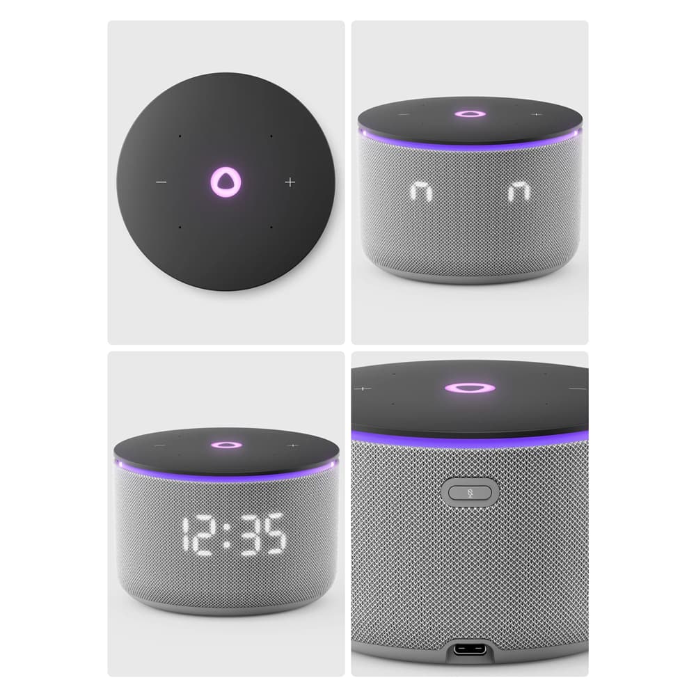 Яндекс Станция Мини 3 Про с Алисой, Zigbee™, 18 Вт, серый