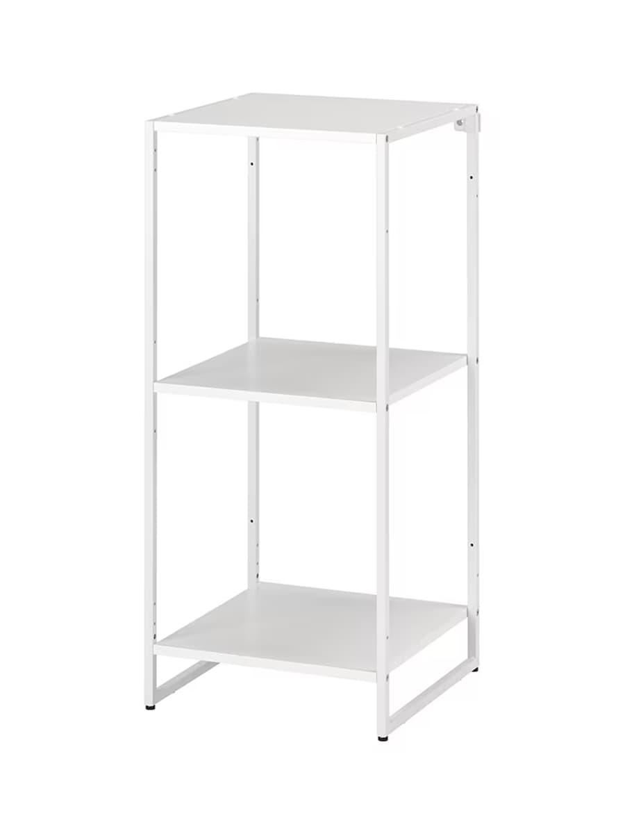 Стеллаж JOSTEIN Ikea , для интерьера/сада/металл белый, 41x40x90 см
