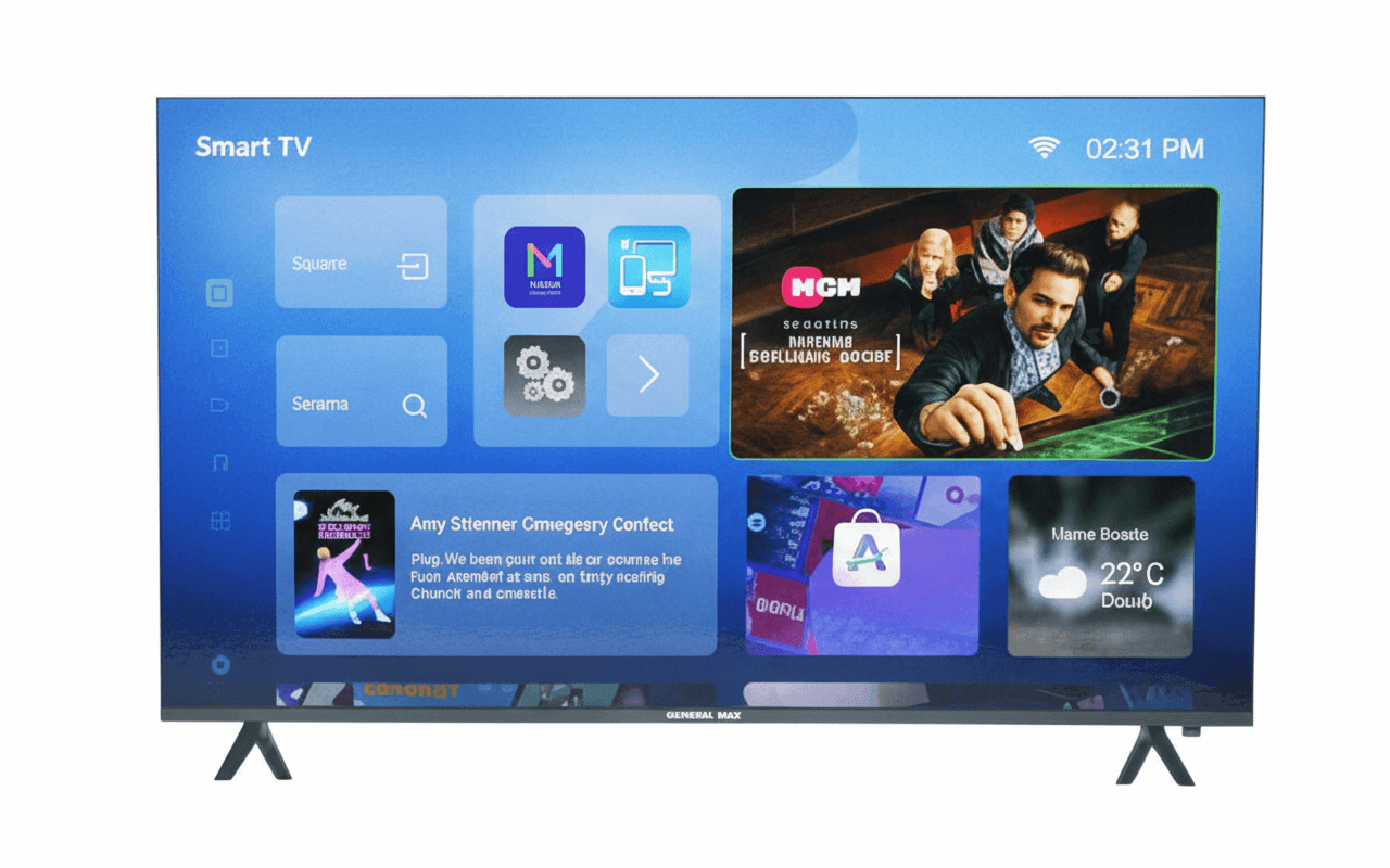 Телевизор General Max GM-43A8500 (43 диагональ) Android