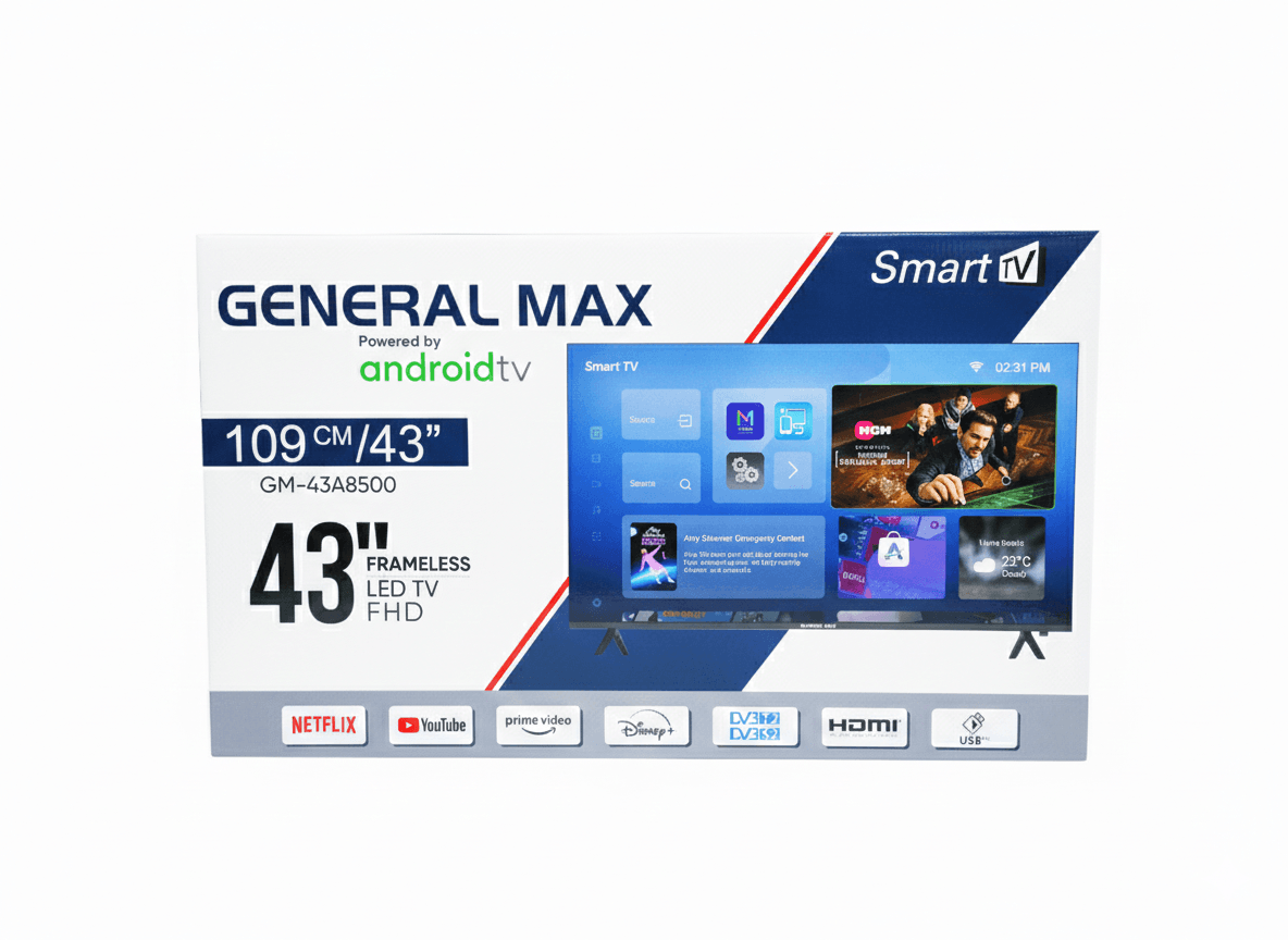Телевизор General Max GM-43A8500 (43 диагональ) Android