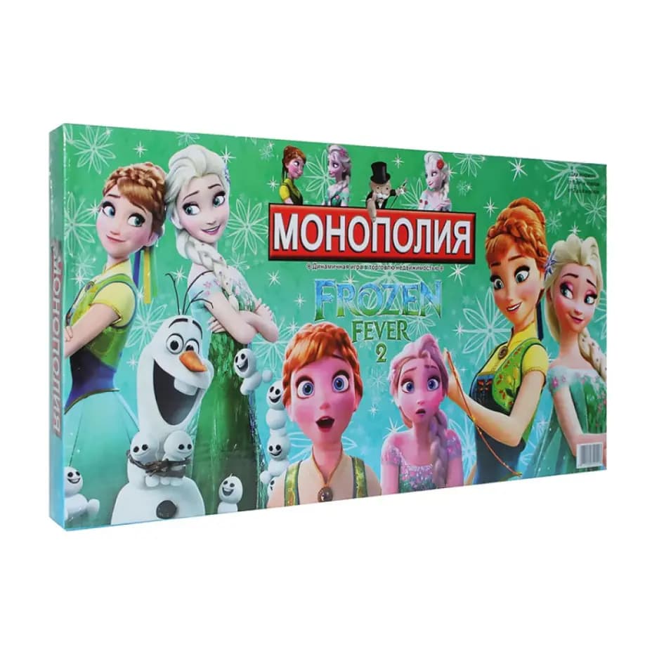 Настольная игра «Монополия: Холодное сердце 2» (Monopoly Frozen 2)