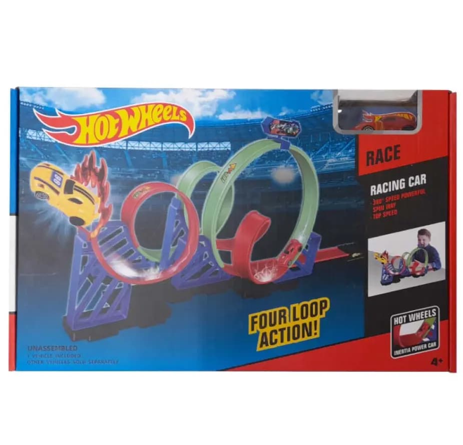 Настольная игра для мальчиков «Гонки: Hot Wheels»