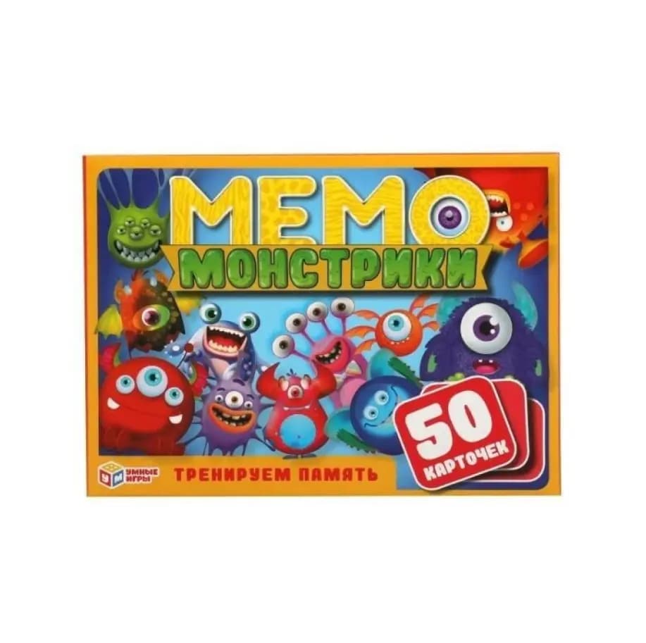Настольная игра «Умные игры. Мемо. Монстрики»