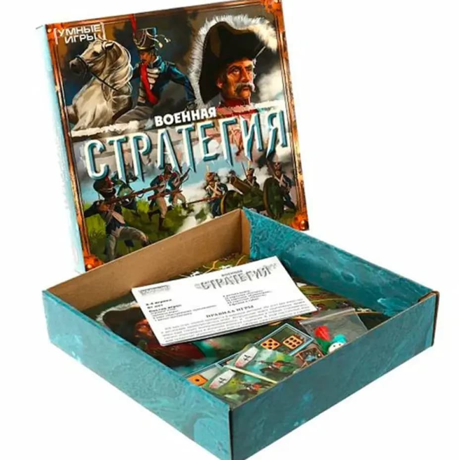 Настольная игра-ходилка «Стратегия» (8+, Умные игры)