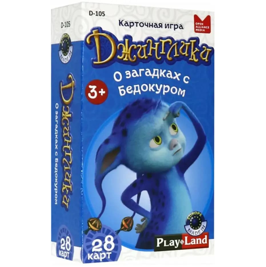 Настольная игра Play Land «Джинглики: О загадках с Бедокуром»