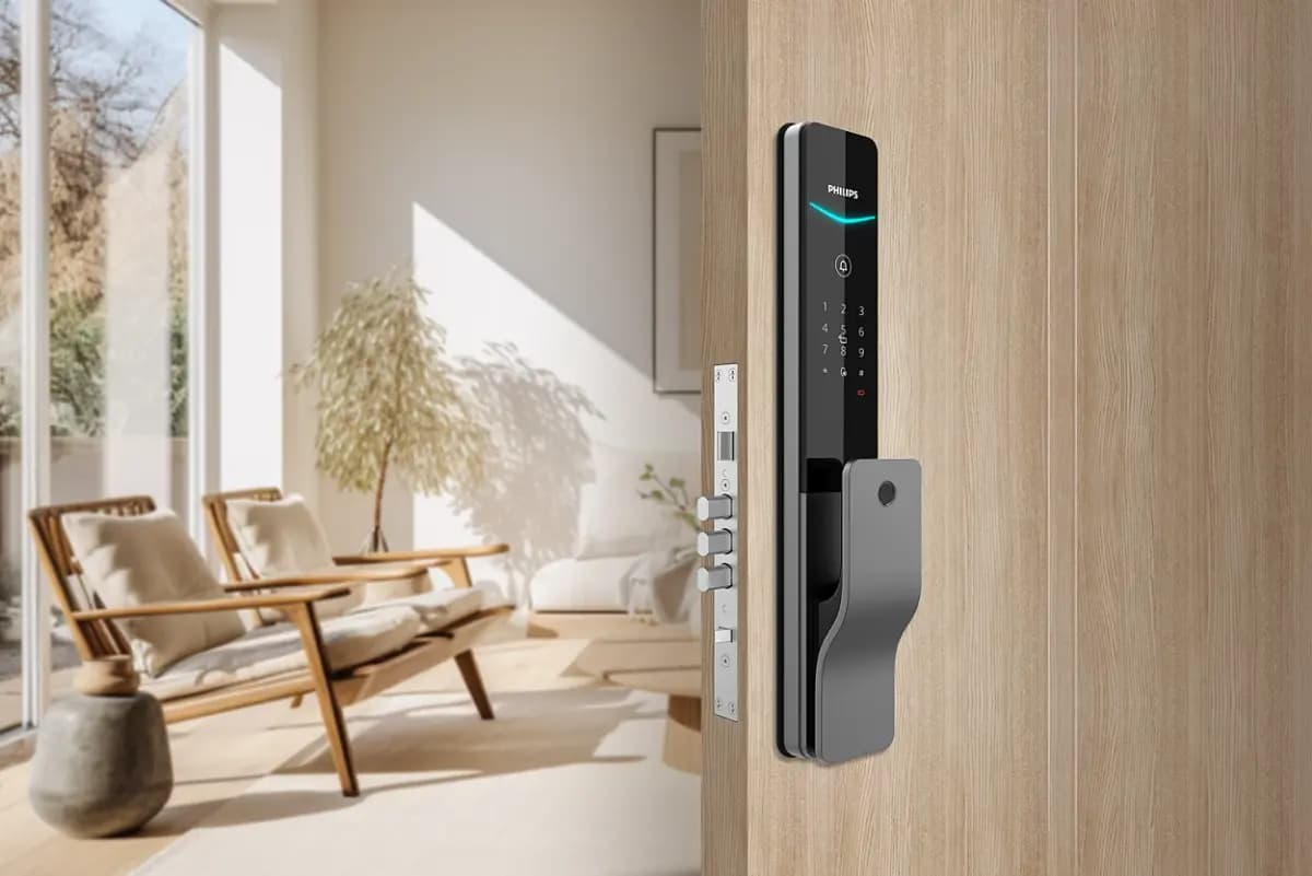 Умный дверной замок Philips 8000 с механизмом Push-Pull