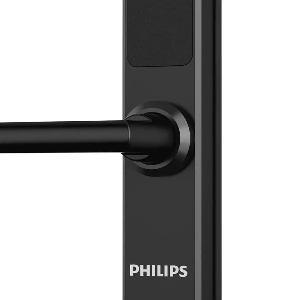 Умный дверной замок с ручкой Philips 6000, чёрный