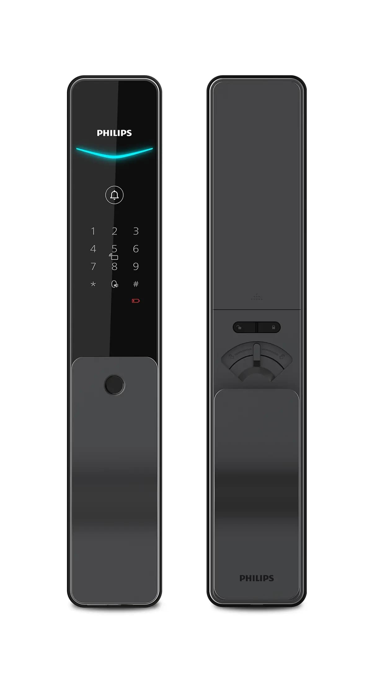 Умный дверной замок Philips 8000 с механизмом Push-Pull
