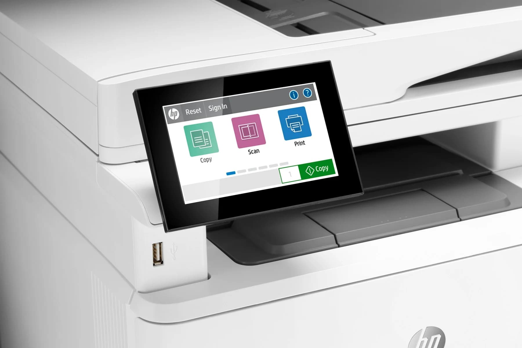 Черно-белое лазерное МФУ корпоративного класса HP LaserJet Enterprise M430f (4 в 1)