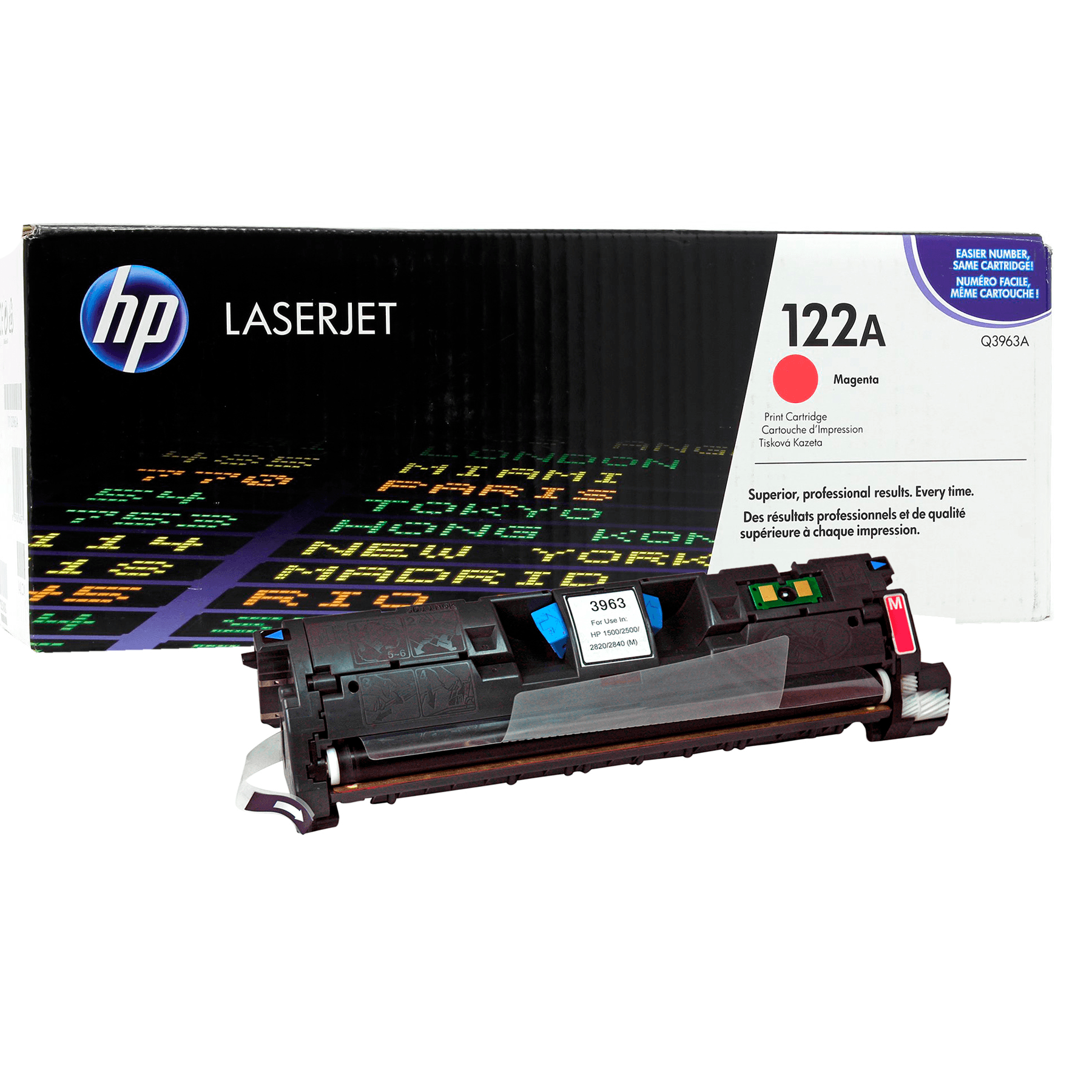 Картридж HP 122A - пурпурный