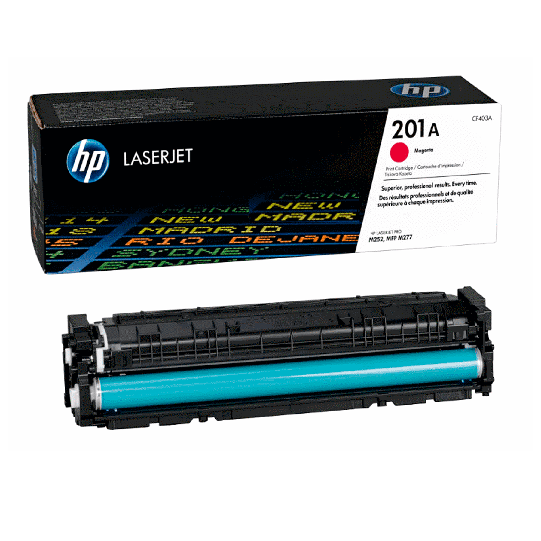 Картридж HP 201A пурпурный (CF403A) для Color LaserJet
