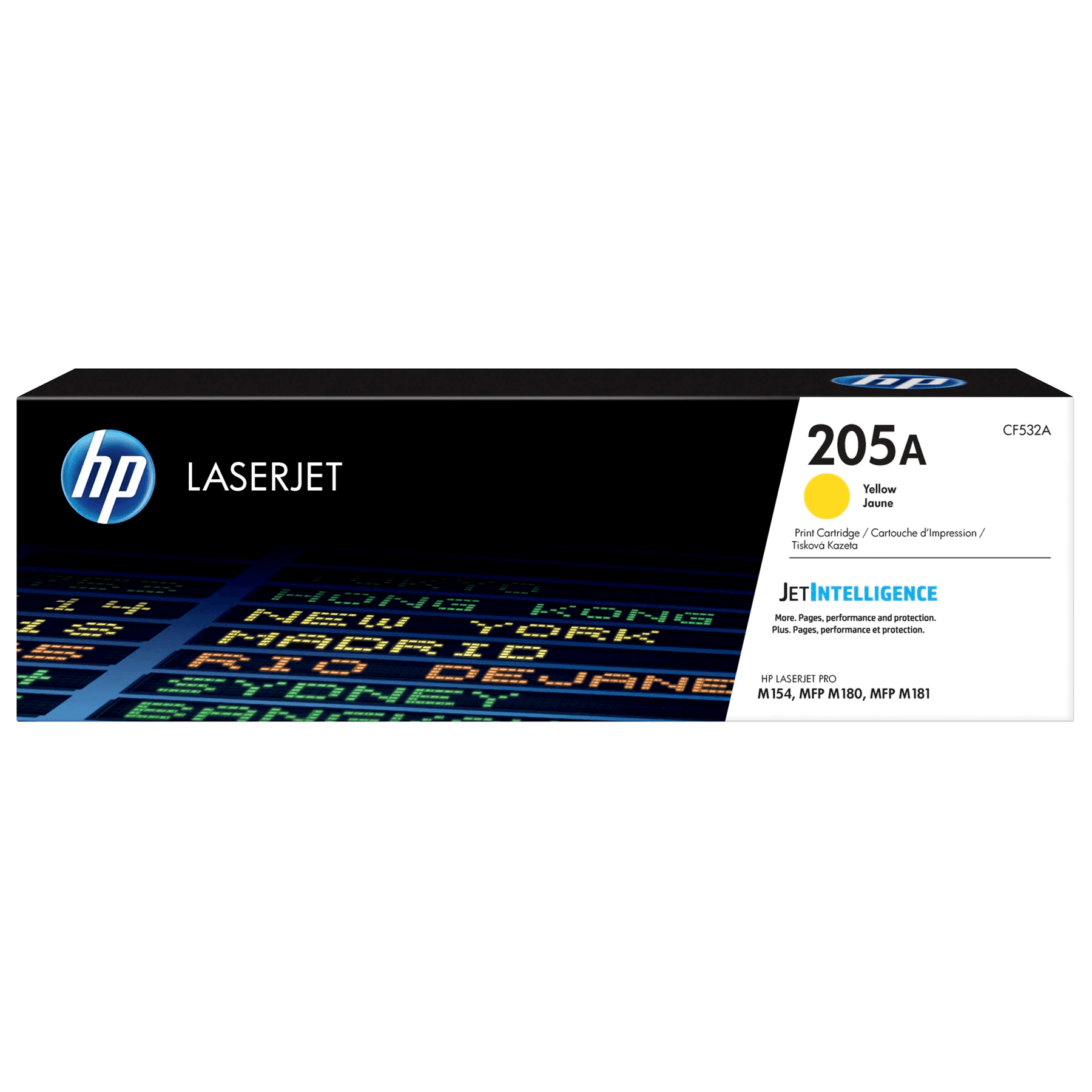 Картридж HP 205A, жёлтый (CF532A) для Color LaserJet