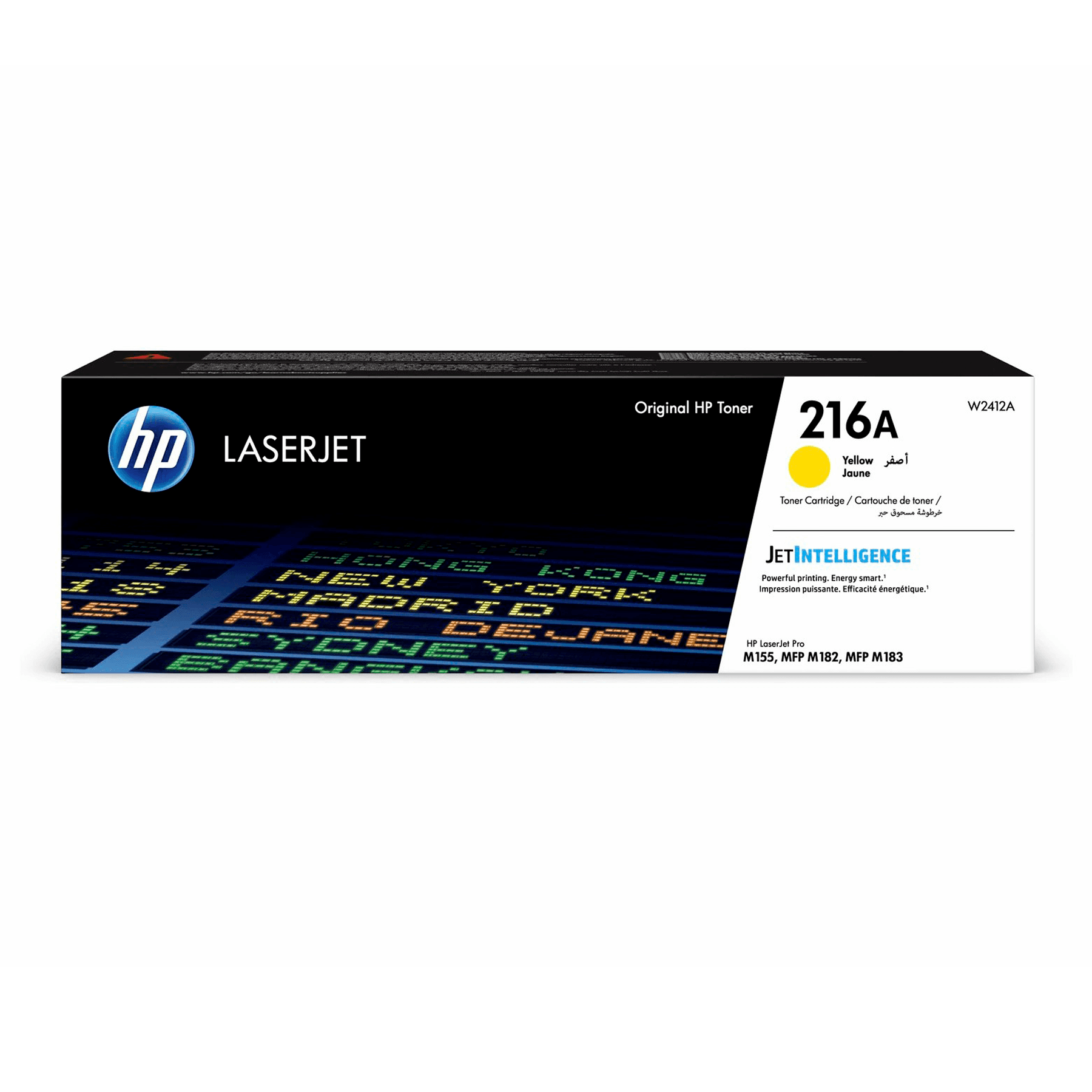 Картридж Color LaserJet HP 216A W2412A, Желтый, для принтеров M155, 182, 183.