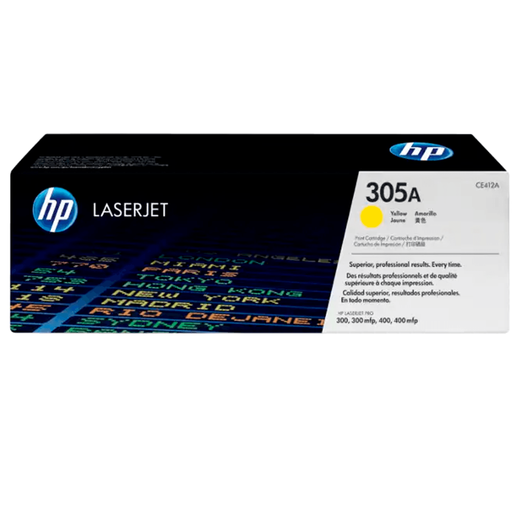 Картридж Color LaserJet HP 305A CE412A, Желтый, для принтеров M351, M451,MFP M375