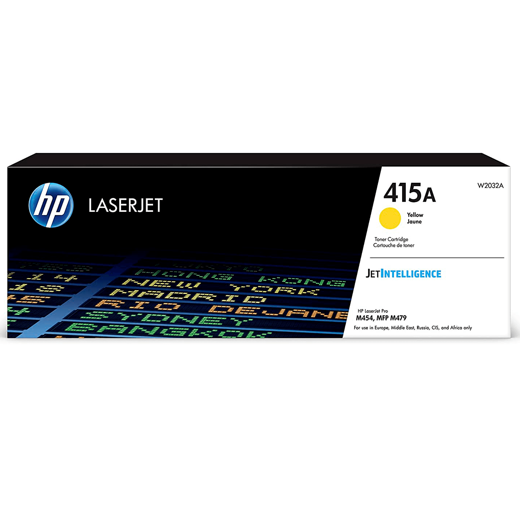 Картридж Color LaserJet HP 415A W2032A , Желтый, для принтеров M454.479