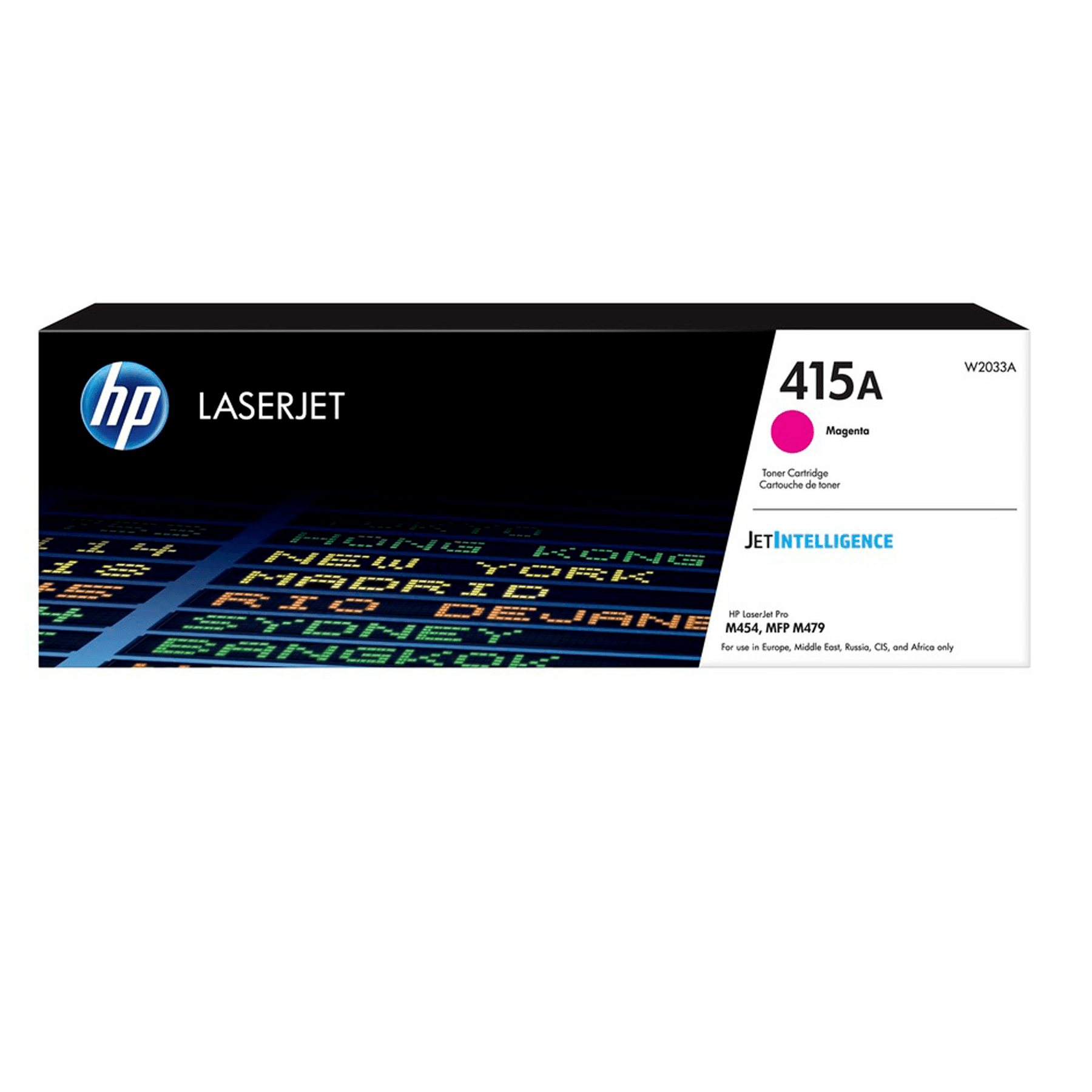 Картридж Color LaserJet HP 415A W2033A, Пурпурный, для принтеров M454.479