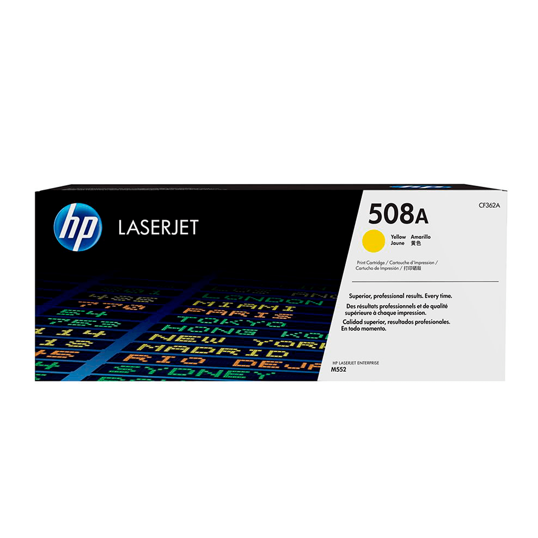 Картридж Color LaserJet HP 508A CF362A, Желтый, для принтеров M552dn, M553