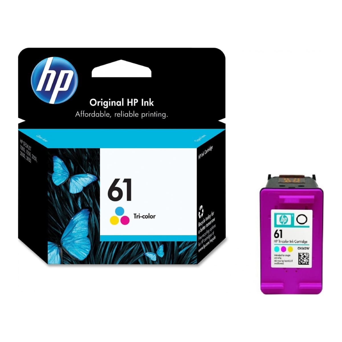 Картридж InkJet HP DJ 61 CH562WA (разноцветный) для струйных принтеров