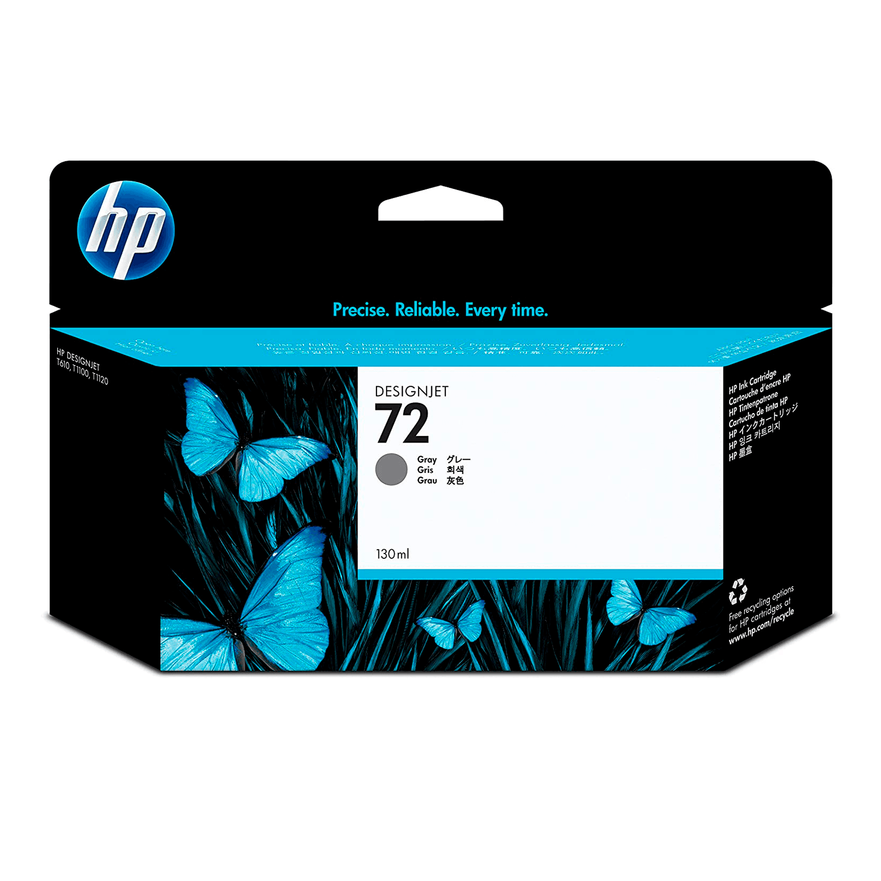 Картридж InkJet HP DJ 72 C9374A (серый) 130мл для плоттеров