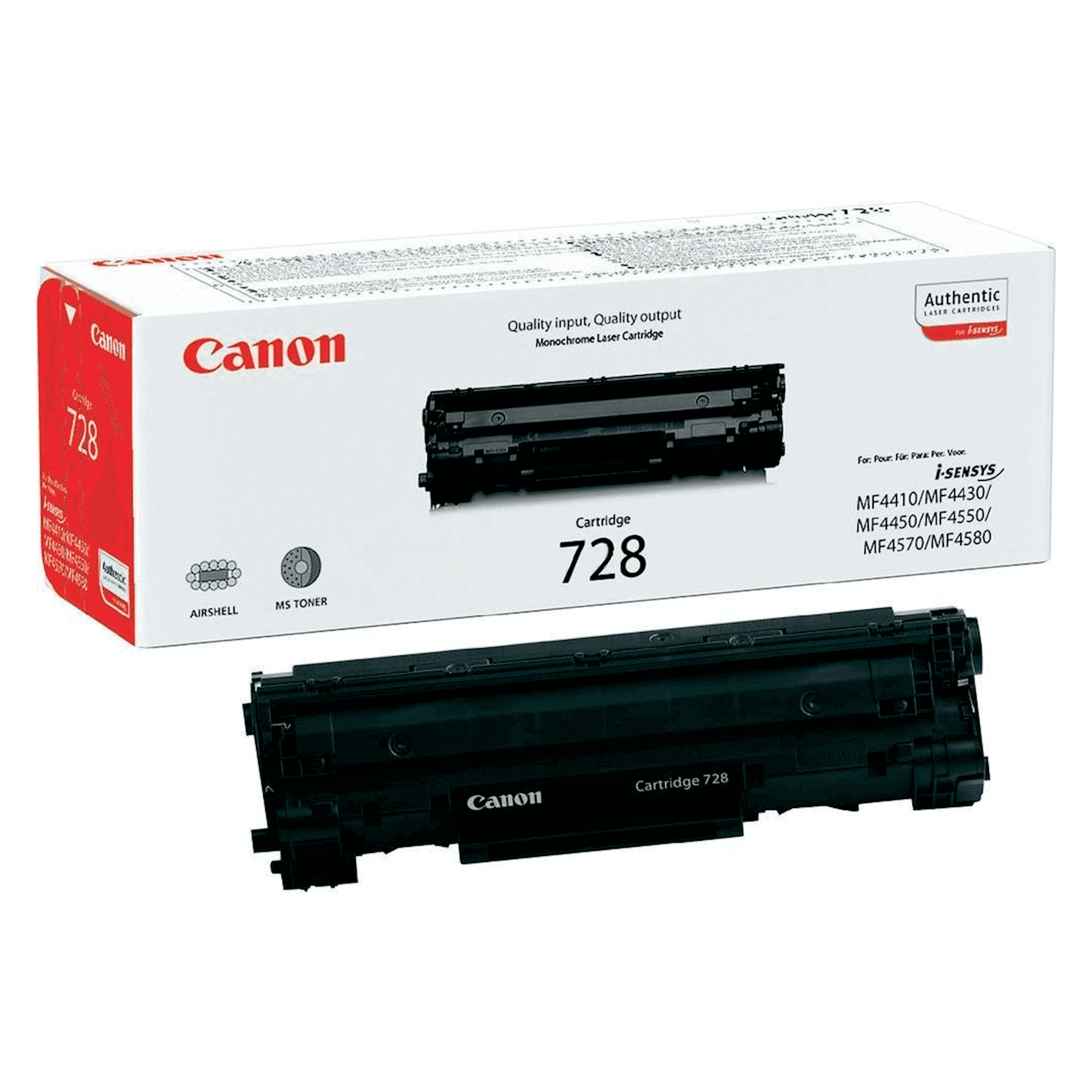 Оригинальный лазерный картридж Jet Canon 728 (чёрный)