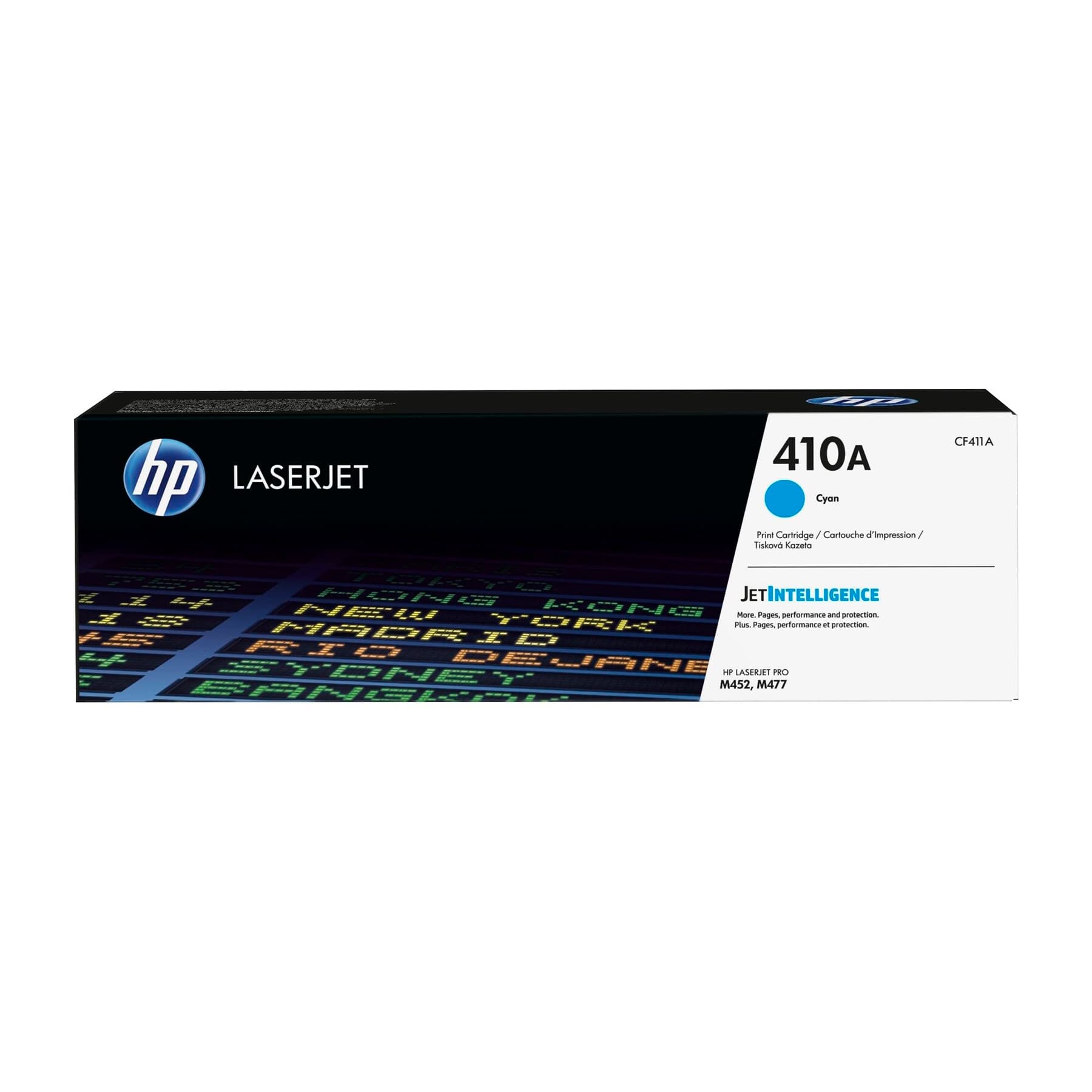 Картридж Color LaserJet HP 410A CF411A, Голубой, для принтеров M351, M451,MFP M375