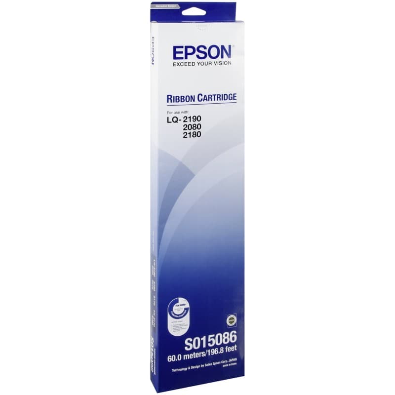 Картридж с красящей лентой Epson S015086 (Черный)