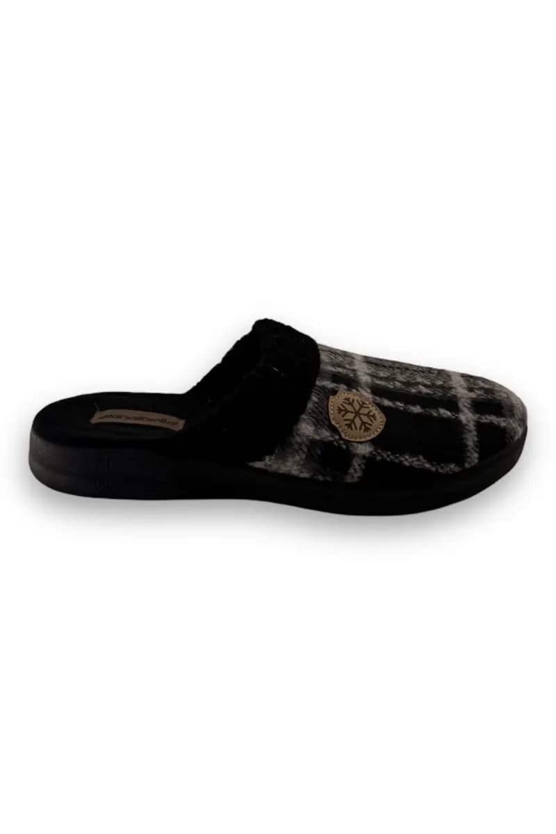 AKINALBELLA КОМНАТНЫЕ ТАПОЧКИ Мужс. 3740.M.0163 Чёрный