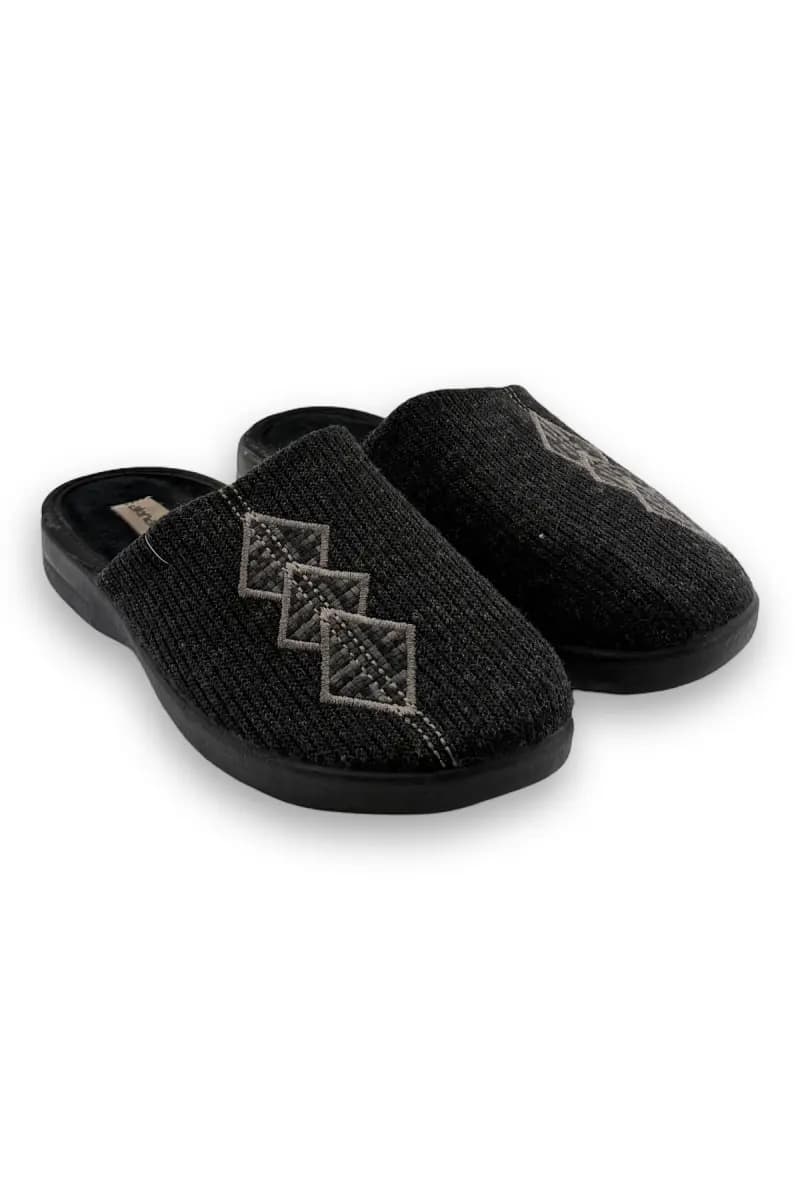 AKINALBELLA КОМНАТНЫЕ ТАПОЧКИ Мужс. 3740.M.0164 Чёрный