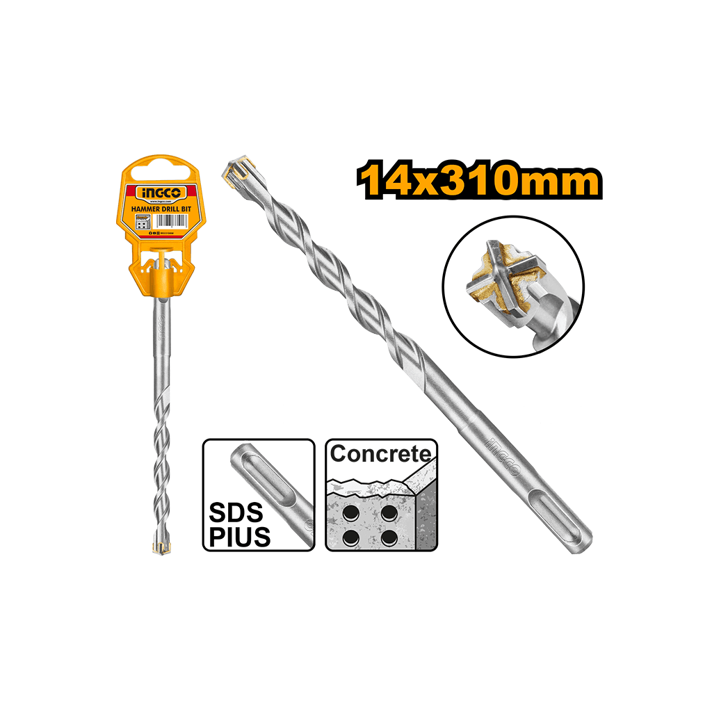 Бур по бетону SDS Plus 14*310мм