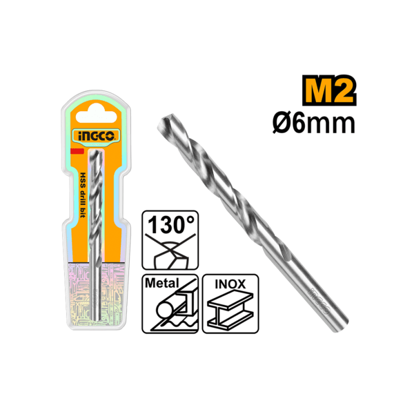 Сверло M2 HSS 2 6.0мм