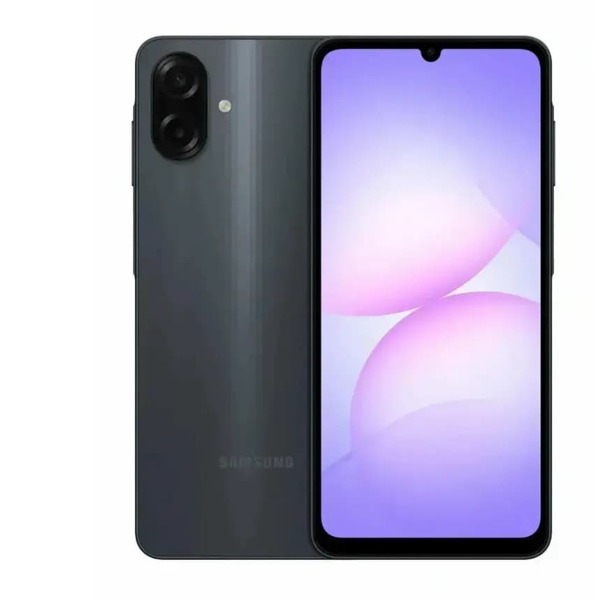 Смартфон Samsung Galaxy A07 6/128 GB, Black (Logo)
