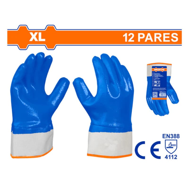 Нитриловые перчатки для сварки XL WGV2804