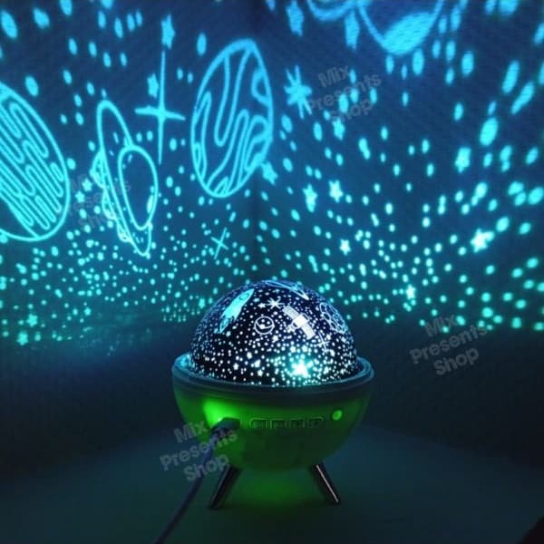 Светильник ночник-проектор Spherical "Звёздное небо" (с аккумулятором)